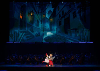 Los personajes de Disney en concierto