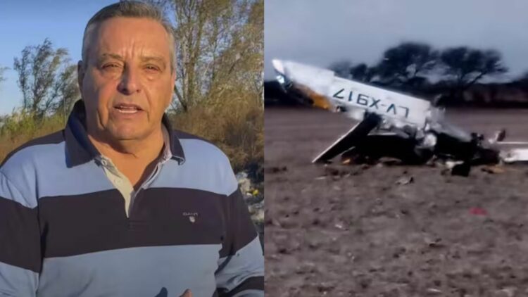 Según trascendió, Grazziano era el único ocupante a bordo de la aeronave.