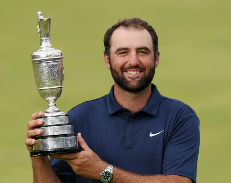 Scheffler necesita ganar el US Open para completar el carree Grand Slam.