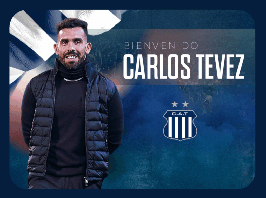Carlos Tévez nuevo Director Técnico de Talleres