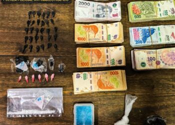 Allanamiento en barrio Güemes.