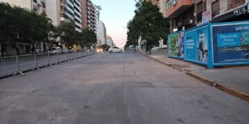 La calzada sur de Bulevar San Juan, entre Arturo M. Bas y Corro; y Costanera Norte, a la altura de Obispo Videla del Pino, en barrio Villa Cabrera.