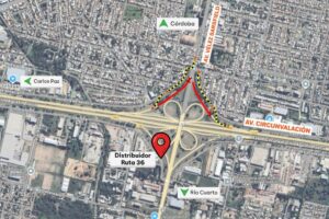 Nuevo desvío por la obra del altonivel en Av. Vélez Sarsfield Nuevo desvío por la obra del altonivel en Av. Vélez Sarsfield
