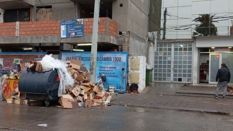 Local de Pedidos YA clausurado en barrio General Paz.