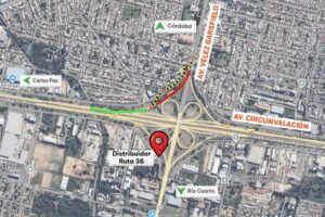 Nuevo altonivel en la Av. Vélez Sarsfield: mejora clave para la circulación en la Ruta 36