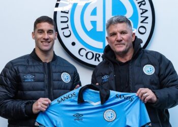 Leonardo Morales llegó a Belgrano