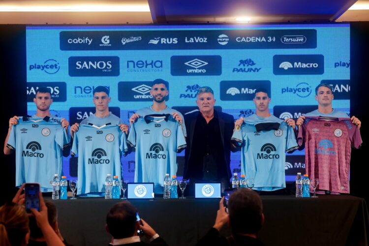 Belgrano presentó sus refuerzos