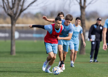 Belgrano se entrenó pensando en Racing