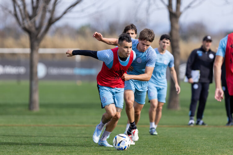 Belgrano se entrenó pensando en Racing