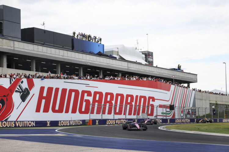 Colapinto largó en el puesto 14 en el Hungaroring.