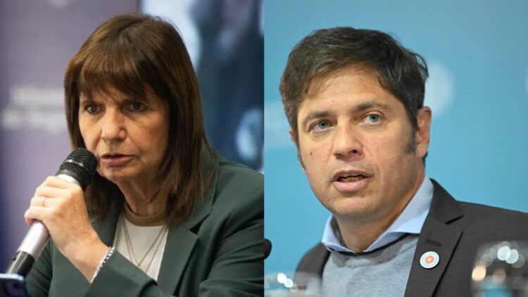 Patricia Bullrich apuntó contra Axel Kicillof tras los incidentes en la cancha de Independiente.