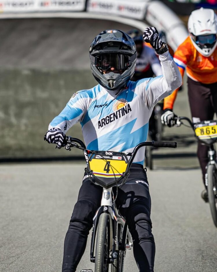 El cordobés Mateo Espejo se consagró campeón en el Mundial de BMX