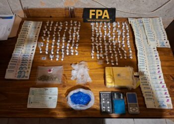 Elementos incautados.