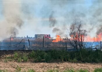 Incendios en la provincia de Córdoba.
