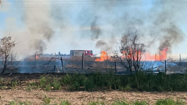 Incendios en la provincia de Córdoba.