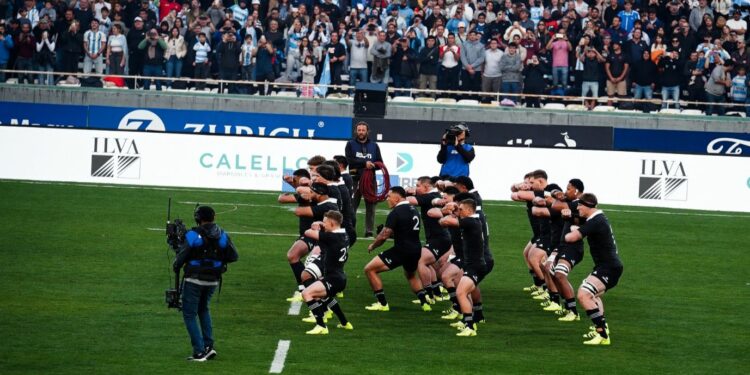 Los Pumas sufrieron ante la potencia de los All Blacks en el debut