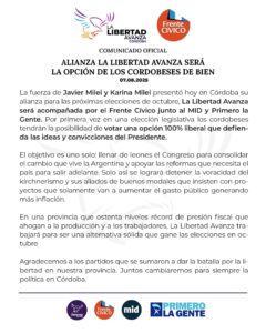 Cerró el plazo y se anotaron siete alianzas para competir en octubre