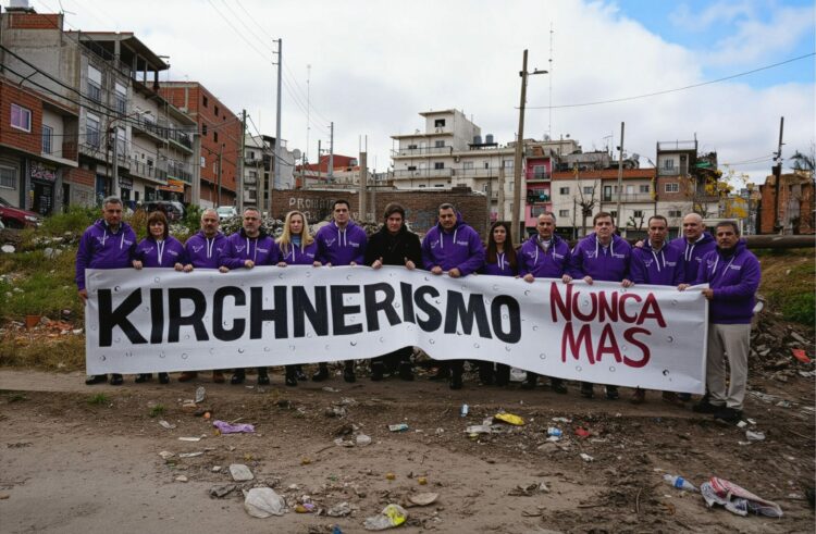 Foto del lanzamiento de campaña de LLA en La Matanza.