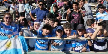 Más de 10 mil personas asistieron al entrenamiento abierto de Los Pumas en el Kempes