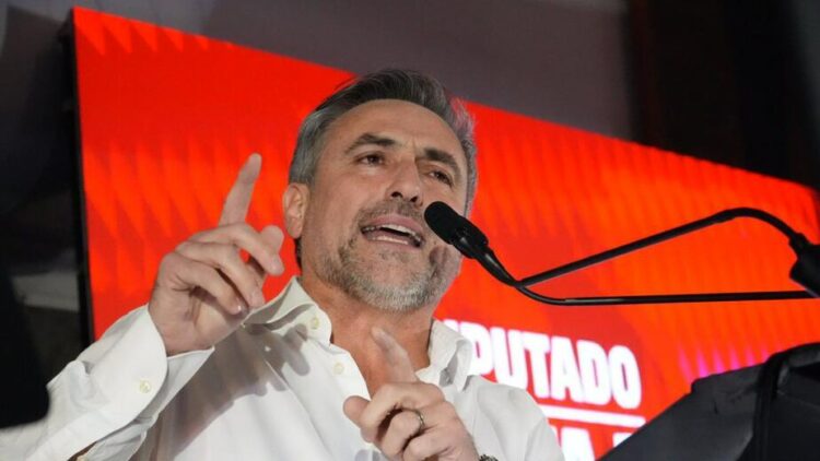 Ramón Mestre en el lanzamiento de campaña de la UCR Córdoba. Foto: Gentileza.