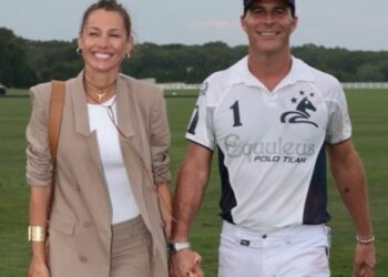 Pampita y Martín Pepa fueron vistos de la mano en un partido de polo