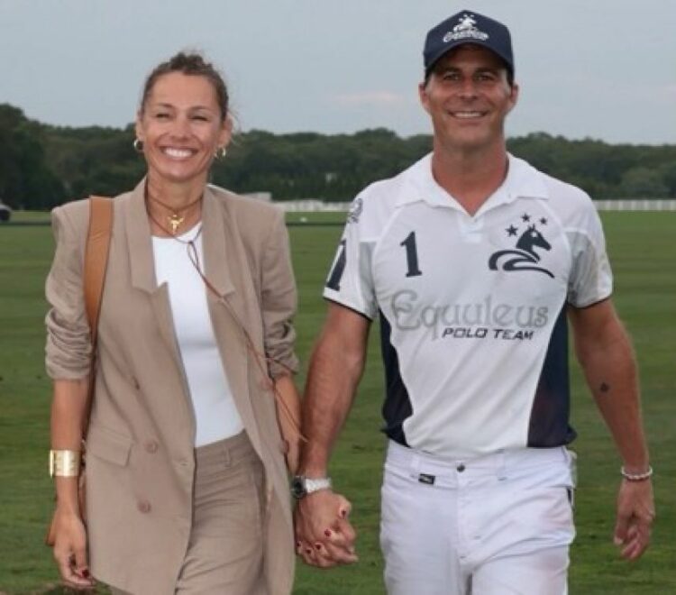 Pampita y Martín Pepa en Hamptons Polo Club.
