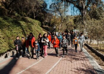 Durante las vacaciones de invierno, la ciudad recibió más turistas que el año pasado