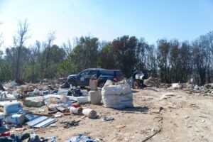 Detectan el origen del olor nauseabundo en la zona norte de Córdoba, un basural en combustión lenta