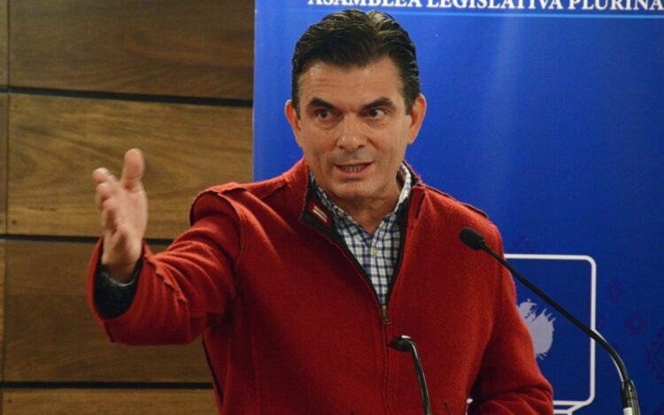 El candidato Rodrigo Paz Pereira, de 57 años, daba anoche la sorpresa.