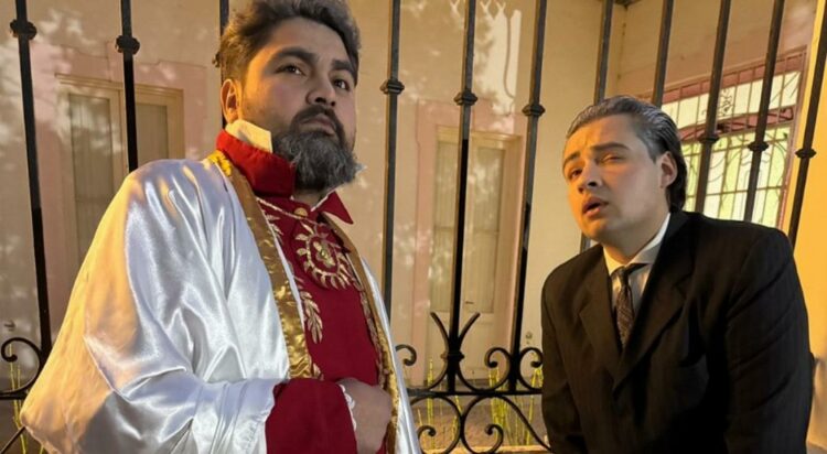 El grupo de teatro de Villa del Rosario presenta la obra "Borges, Güemes. Nostalgia de sentirme abandonado" este domingo.