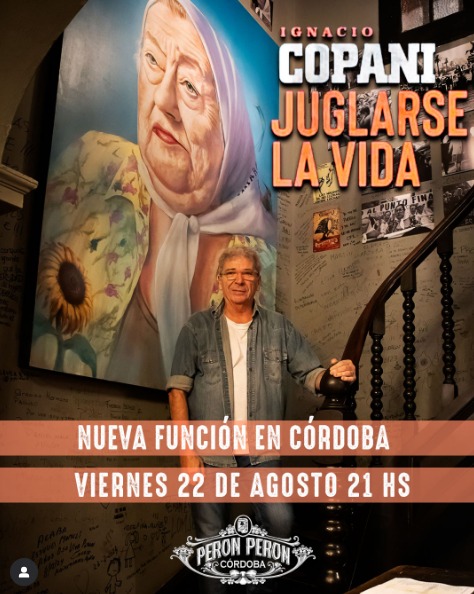 Ignacio Copani: “No le puedo fallar a los que me han sostenido”