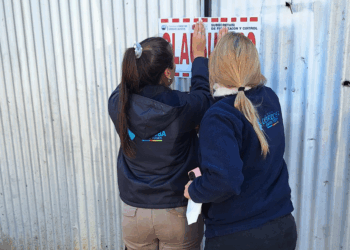 Además, decomisaron aproximadamente 100 kg de carne bovina y secuestraron elementos que se utilizaban para faena clandestina.