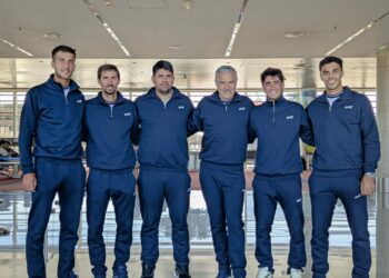 Argentina ya está en Países Bajos para jugar por Copa Davis