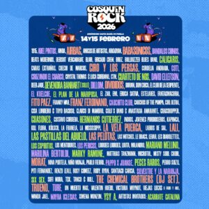 Cosquín Rock 2026 dio a conocer la grilla con más de 100 artistas Cosquín Rock 2026 dio a conocer la grilla con más de 100 artistas