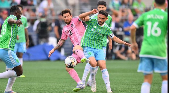 El Seattle Sounders dominó al Inter Miami de Lionel Messi y se consagró campeón Messi partió desde el arranque junto a Luis Suárez y Rodrigo De Paul.