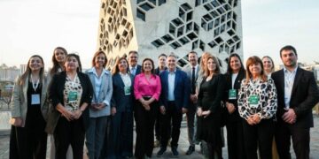 El encuentro se realizó en el marco de la histórica sesión que se desarrolló en la Legislatura de Córdoba.