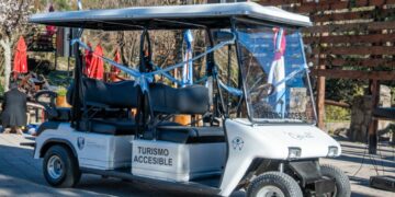 El vehículo que posibilita el turismo accesible en La Cumbrecita