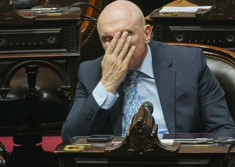 José Luis Espert, el diputado está cada vez más comprometido.