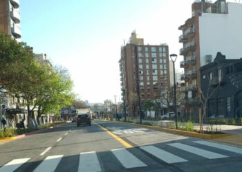 Quedó habilitada la boulevarización de la avenida Maipú con nuevo esquema de transporte