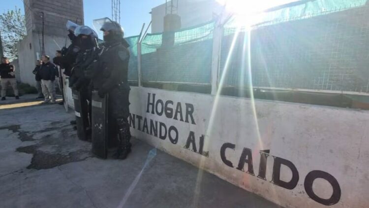 Hogar Levantando al Caído, barrio Villa La Tela.