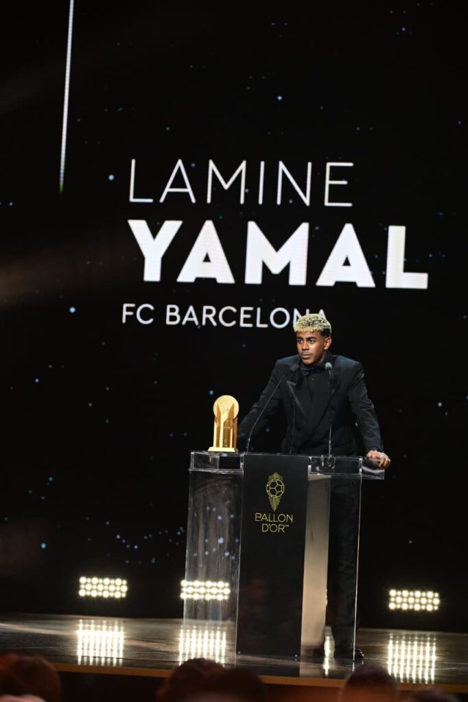 Lamine Yamal obtuvo el premio Kopa por segundo año consecutivo