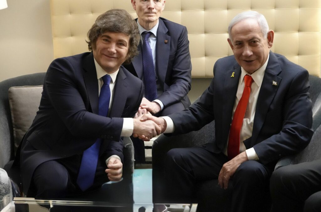 Milei se reunió con Netanyahu en Nueva York y reiteró su pedido por los rehenes