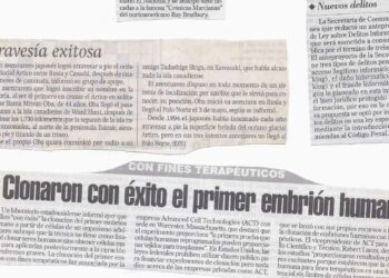 Nuestras noticias en las clases universitarias: el saludo y recuerdo de una lectora