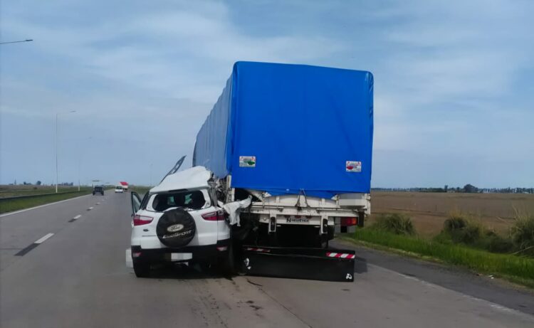 El siniestro ocurrió en la Ruta 9 en el Km. 462.
