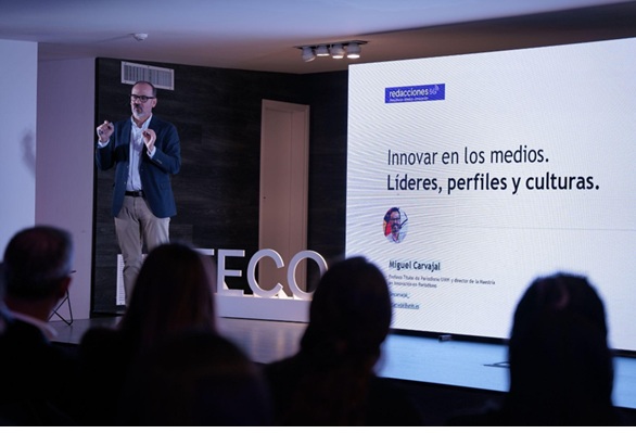 Telecom Summit en Buenos Aires y encuentro de Redacciones 5G en Córdoba Miguel Carvajal Prieto en el encuentro de Redacciones 5G en Córdoba.