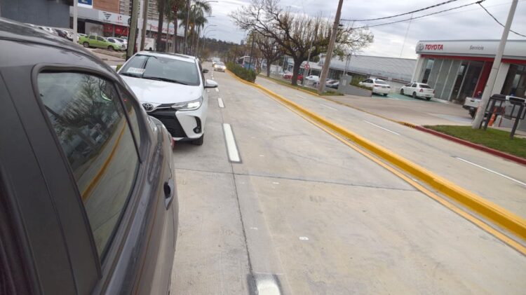 Se habilitó la Av. Sagrada Familia entre Colón y Costanera