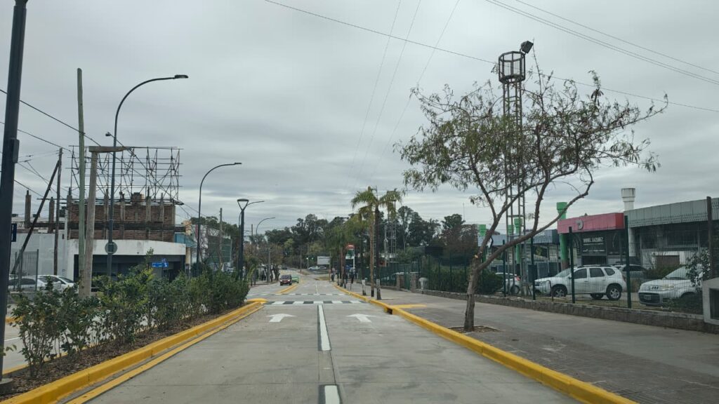 Se habilitó la Av. Sagrada Familia entre Colón y Costanera Se habilitó la Av. Sagrada Familia entre Colón y Costanera