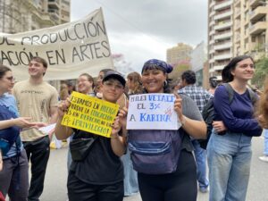 Tercera marcha universitaria en imágenes: el reclamo estudiantil que no cesa