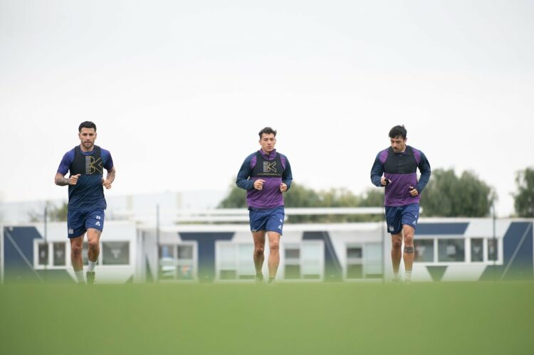 Gabriel Báez, Ruben Botta y Matías Catalán.