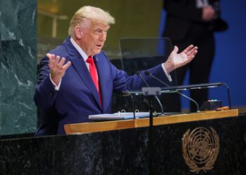Trump brindó un caótico discurso en la ONU